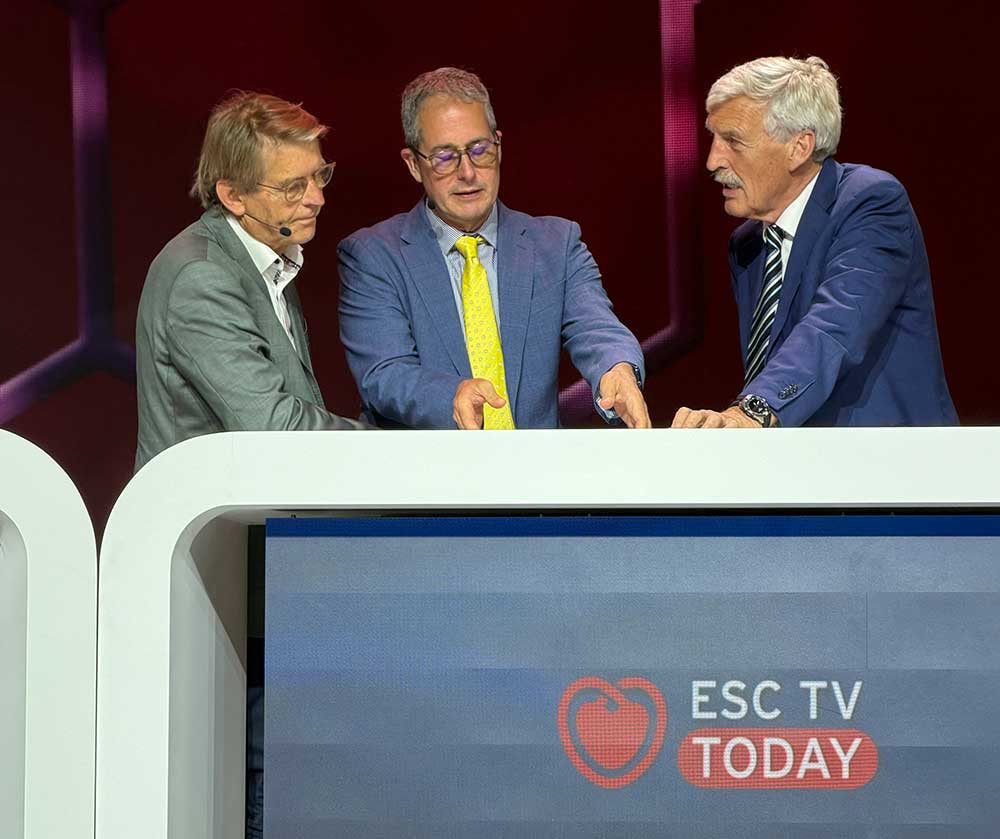 Prof. Rick Grobbee, Chief Scientific Officer at P95 Julius Clinical, attended ESC Congress 2026 and hosted the Sunday ESC TV Day in Focus session